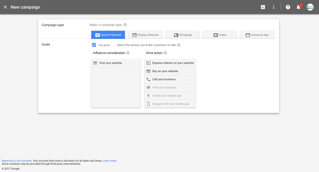 Google AdWords New Design