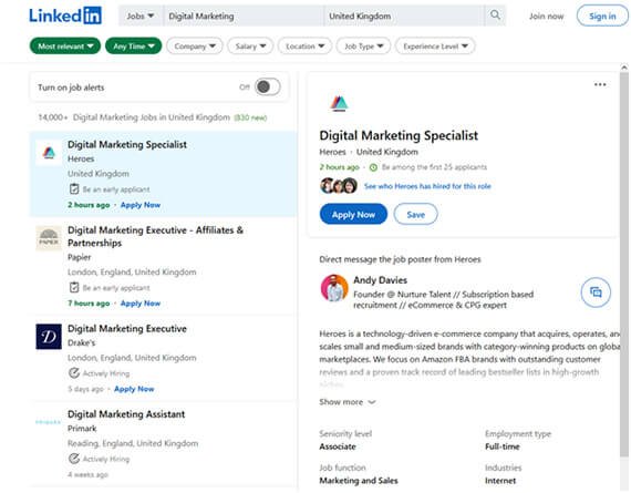 Digital Marketing in UK