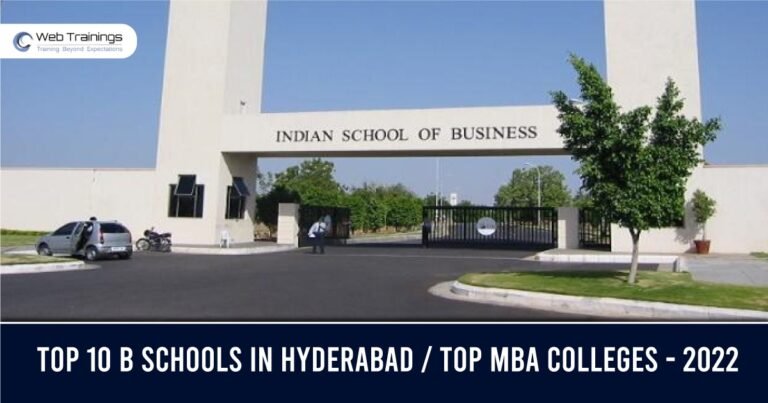 Top B Schools in Hyderabad | Top 10 MBA Colleges - 2026