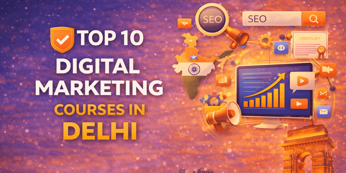 Top 10 digital marketing courses in Delhi with SEO and online growth tools