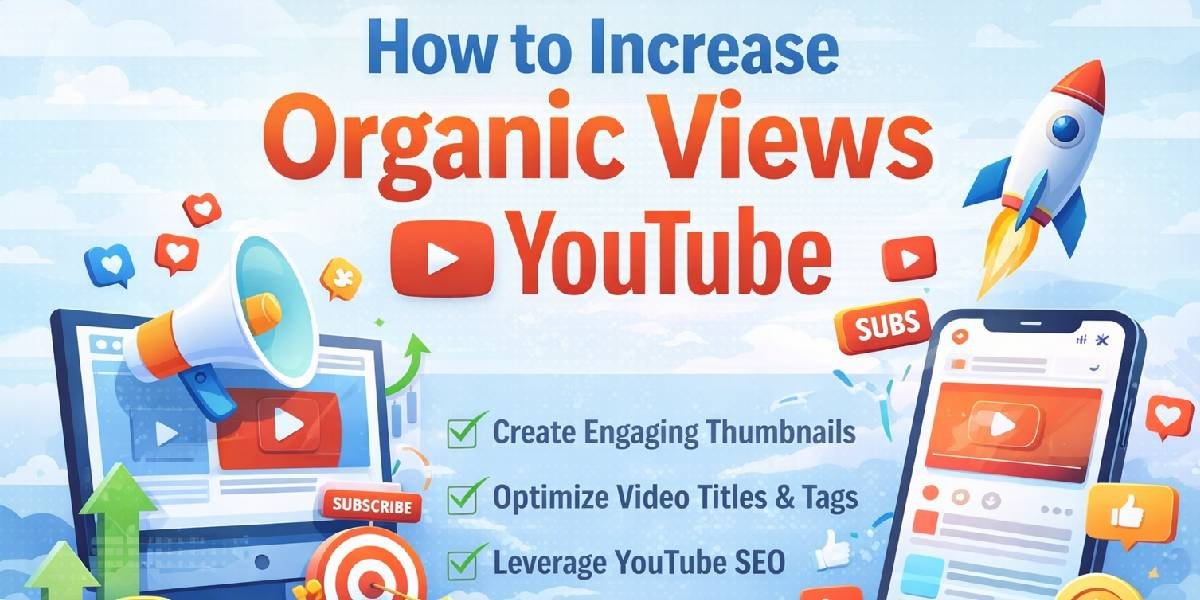 How to increase youtube organic views