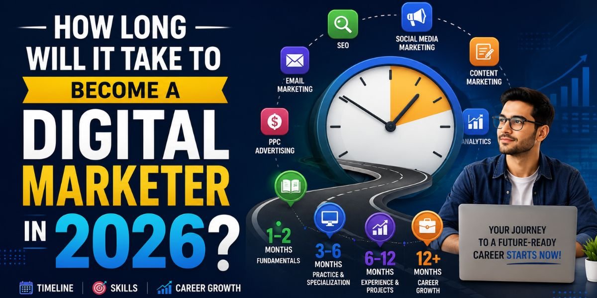 How Long Will It Take to Become a Digital Marketer in 2026?