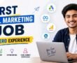 first digital marketing job for fresher